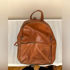 Madewell leather backpack